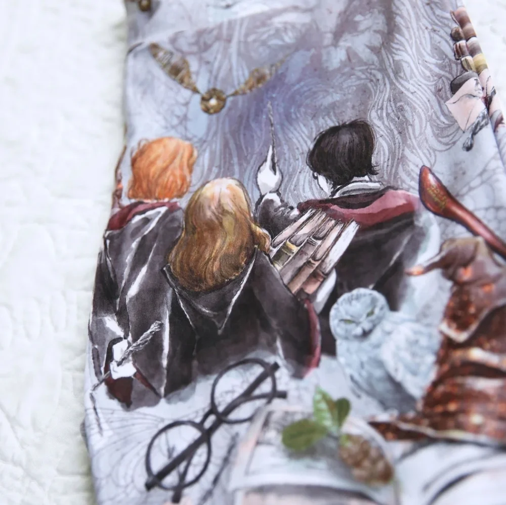 New Harry Potter OS LEGGINGS Magic Books Adult 4-6-8-10-12-14 - Picture 2 of 4